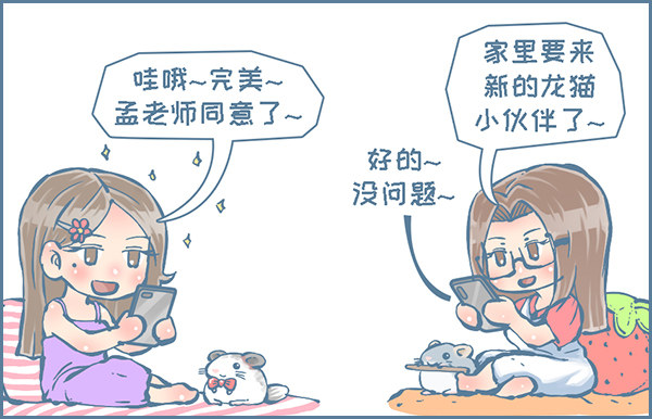 《我家有只小龙猫》漫画最新章节歪歪的由来（9）免费下拉式在线观看章节第【4】张图片