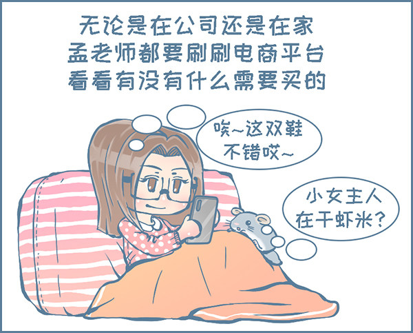 《我家有只小龙猫》漫画最新章节双十一的故事（1）免费下拉式在线观看章节第【2】张图片