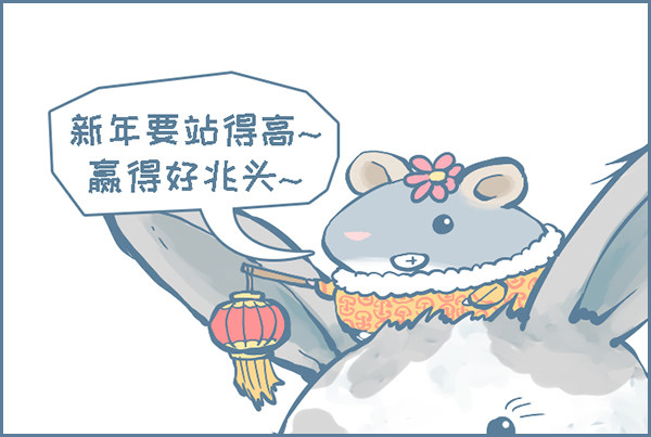 《我家有只小龙猫》漫画最新章节新年串门拜年免费下拉式在线观看章节第【3】张图片