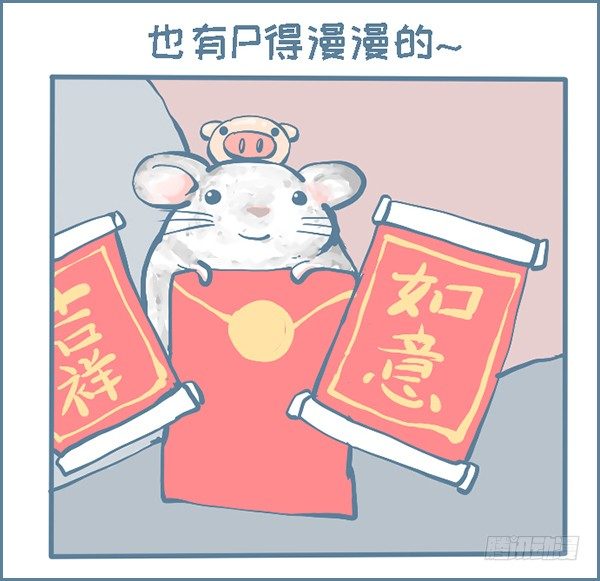 《我家有只小龙猫》漫画最新章节过年龙猫群的故事（下）免费下拉式在线观看章节第【2】张图片