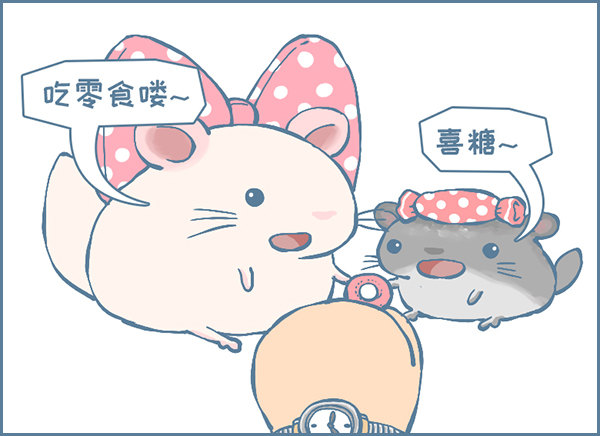 《我家有只小龙猫》漫画最新章节霸道的喜糖（上）免费下拉式在线观看章节第【2】张图片