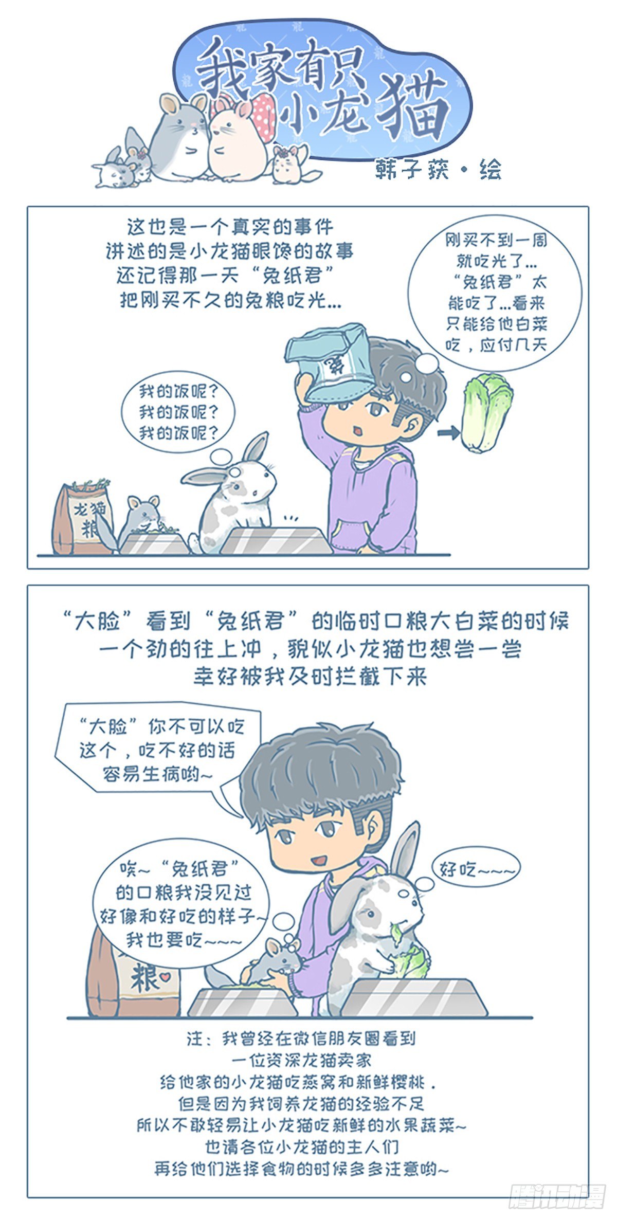 《我家有只小龙猫》漫画最新章节第44个小故事免费下拉式在线观看章节第【1】张图片