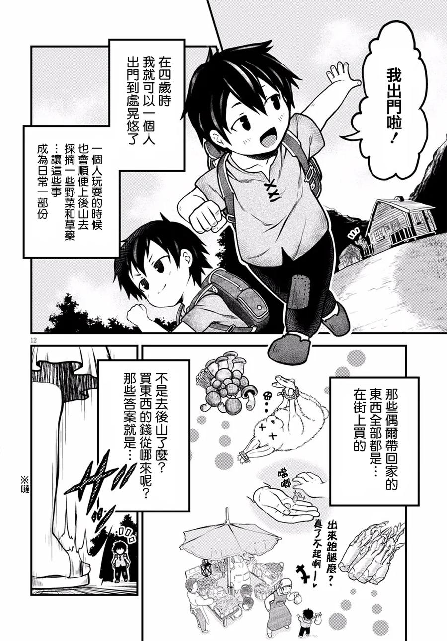 《我是村民，有何贵干？》漫画最新章节2 “花朵发饰”免费下拉式在线观看章节第【12】张图片