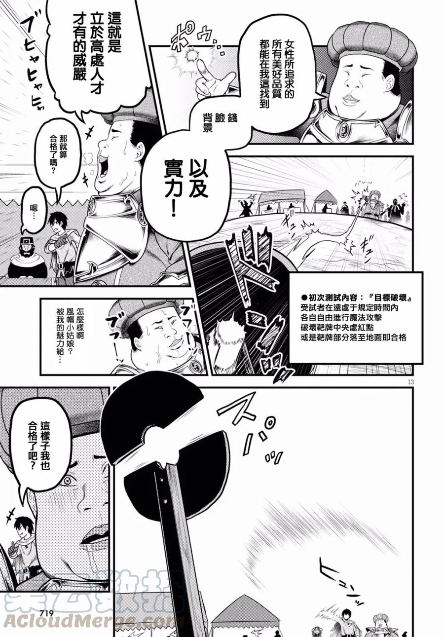 《我是村民，有何贵干？》漫画最新章节21 “入学考试”免费下拉式在线观看章节第【13】张图片