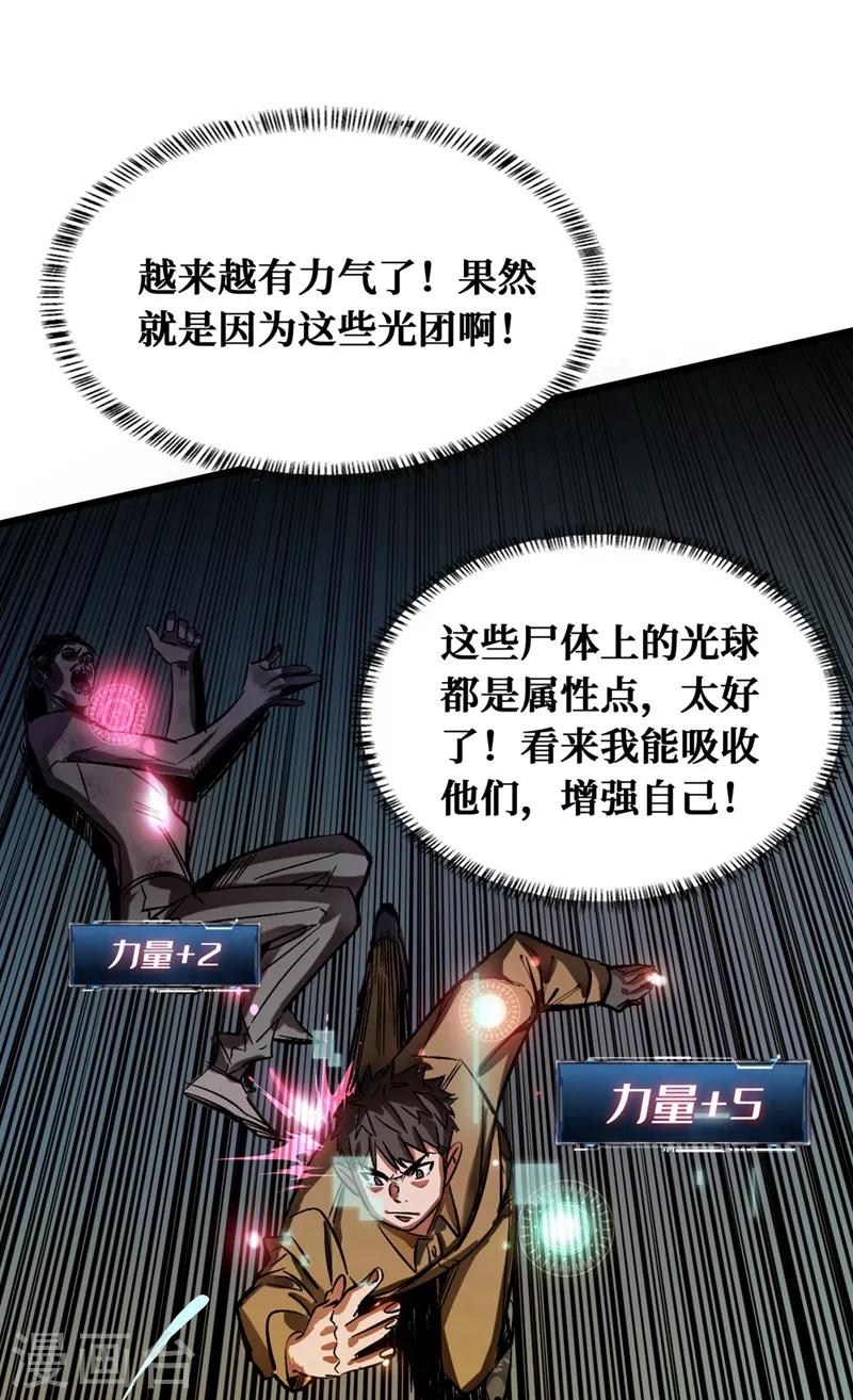 《我在末世捡属性》漫画最新章节第1话 系统激活中，面板开启！免费下拉式在线观看章节第【47】张图片