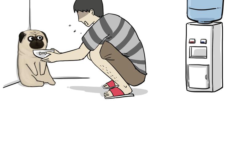 《吾皇巴扎黑》漫画最新章节第44话 日常坑狗，却猫前屈膝免费下拉式在线观看章节第【7】张图片