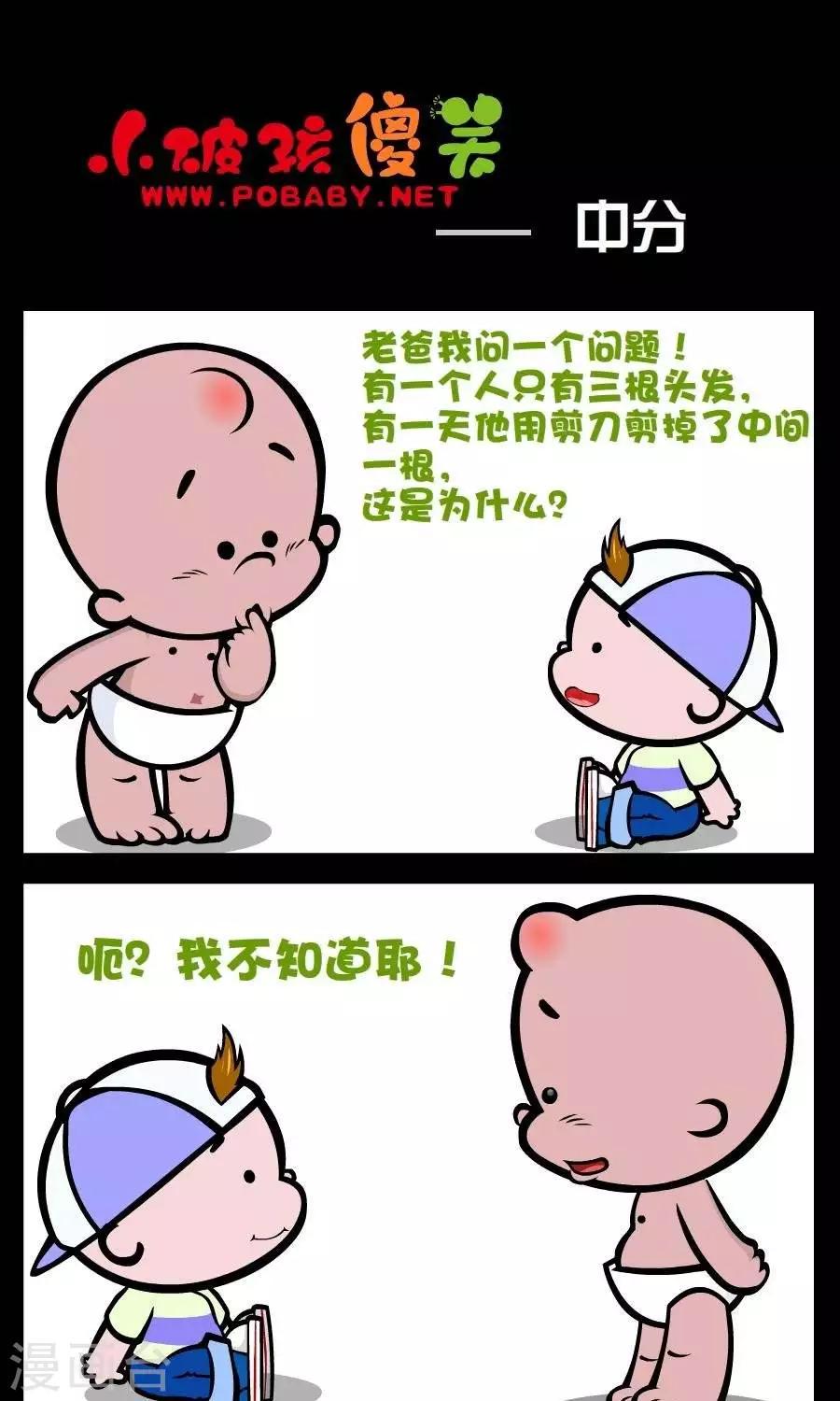 《小破孩傻笑》漫画最新章节第194话  中分免费下拉式在线观看章节第【1】张图片