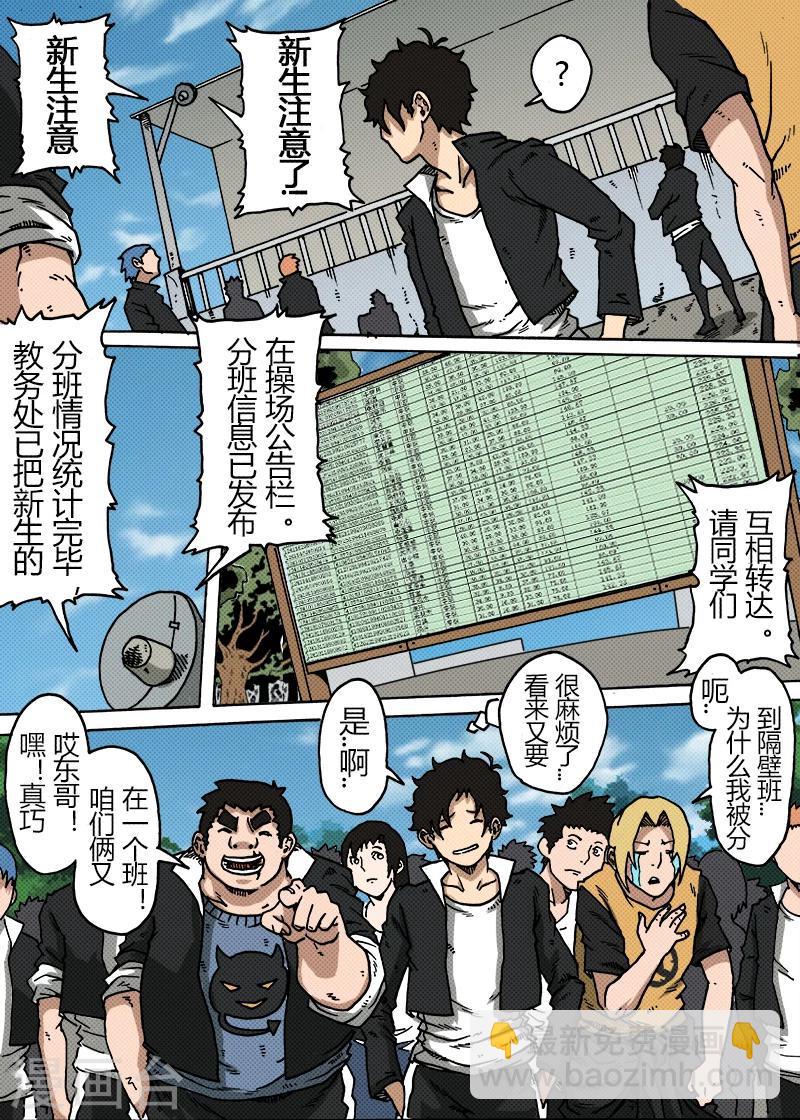 《谢文东》漫画最新章节第26话 分班免费下拉式在线观看章节第【10】张图片