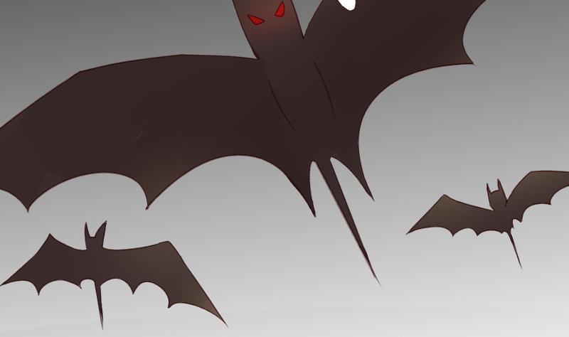 《血族男神别咬我》漫画最新章节第100话 吸血蝙蝠的袭击免费下拉式在线观看章节第【45】张图片