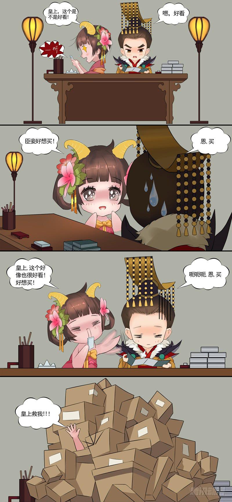 《熹妃Q传手游同名漫画》漫画最新章节后宫星座指南|白羊座免费下拉式在线观看章节第【1】张图片