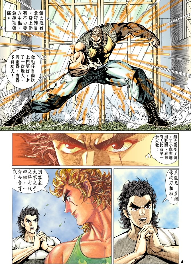 《新着龙虎门》漫画最新章节第11回免费下拉式在线观看章节第【3】张图片