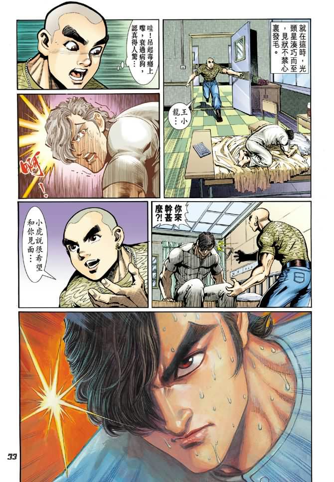 《新着龙虎门》漫画最新章节第14回免费下拉式在线观看章节第【32】张图片