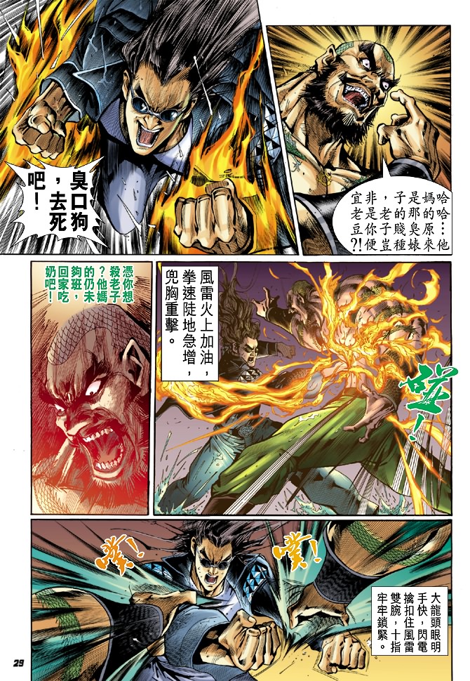 《新着龙虎门》漫画最新章节第29回免费下拉式在线观看章节第【28】张图片