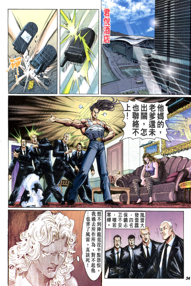 《新着龙虎门》漫画最新章节第33回免费下拉式在线观看章节第【33】张图片