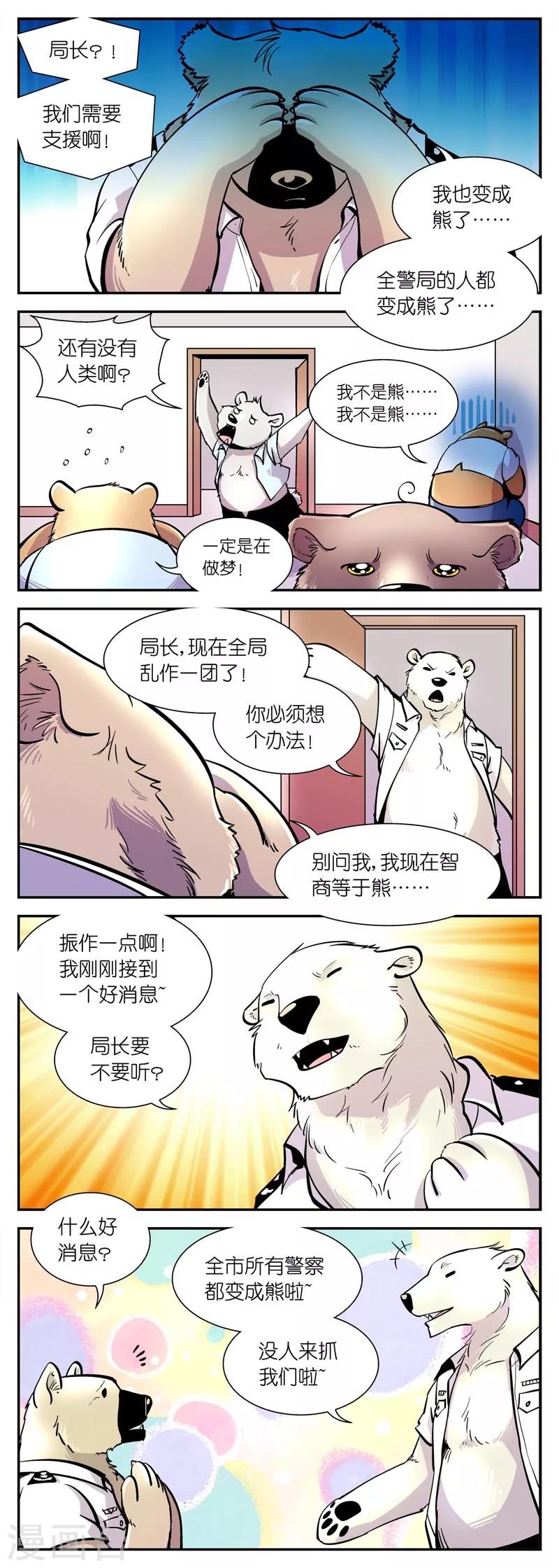 《熊警察》漫画最新章节第1话 突变免费下拉式在线观看章节第【5】张图片