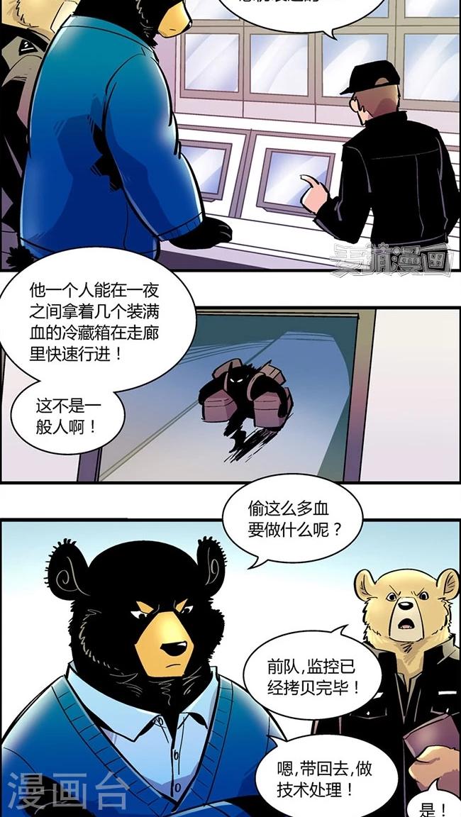 《熊警察》漫画最新章节第167话 血库被盗案(1)免费下拉式在线观看章节第【3】张图片