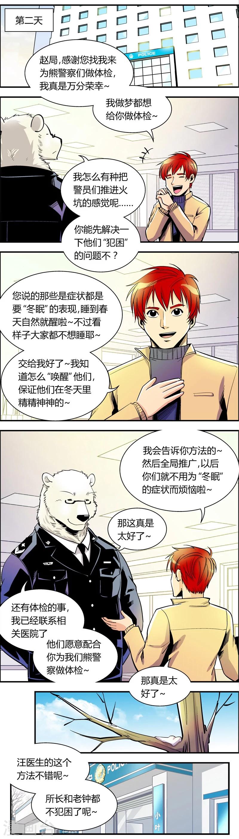 《熊警察》漫画最新章节第76话 体检(1)免费下拉式在线观看章节第【2】张图片