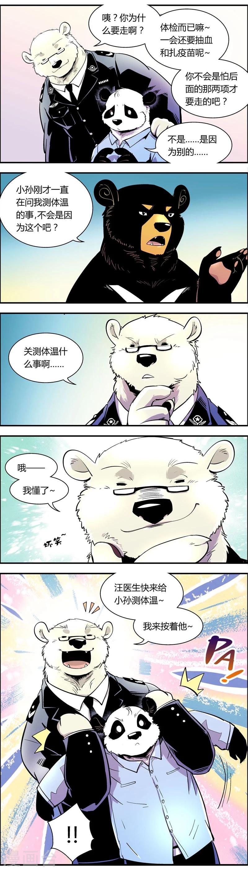 《熊警察》漫画最新章节第77话 体检(2)免费下拉式在线观看章节第【4】张图片