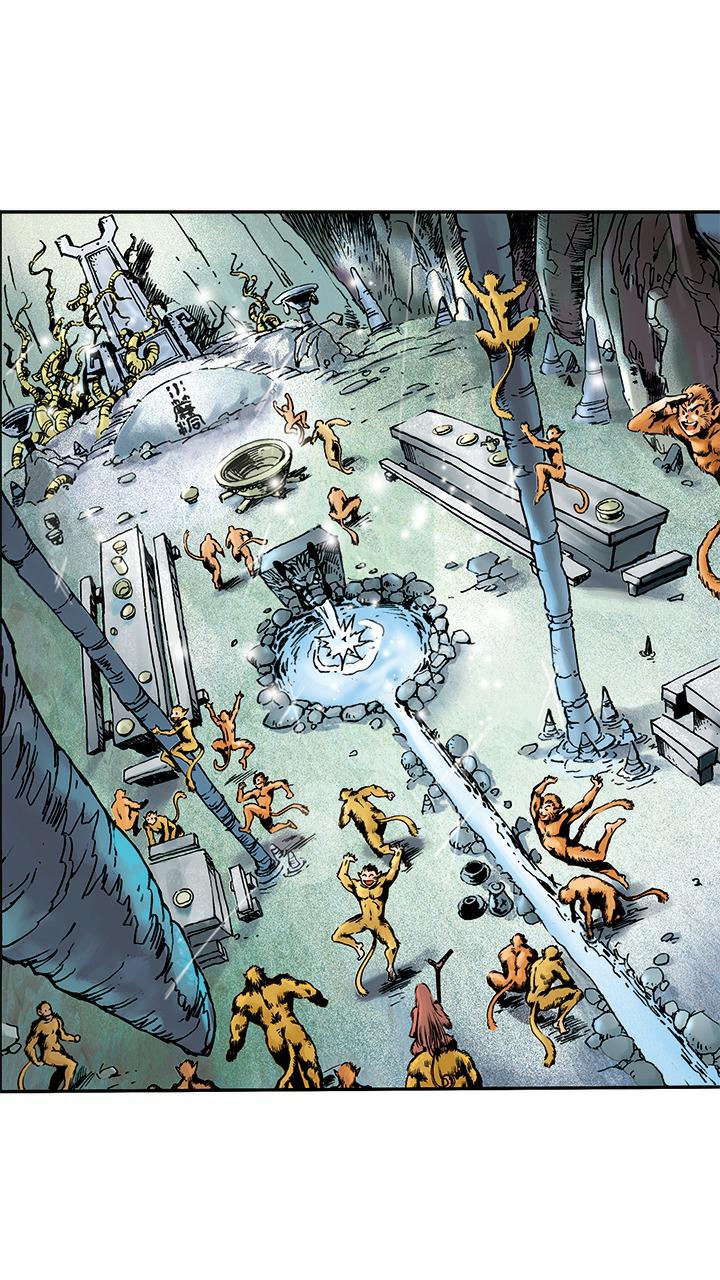 《西游记》漫画最新章节第2话 美猴王免费下拉式在线观看章节第【4】张图片