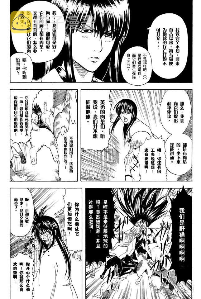 《银魂》漫画最新章节第208话 爱猫与爱狗之人是水火不相容的免费下拉式在线观看章节第【5】张图片