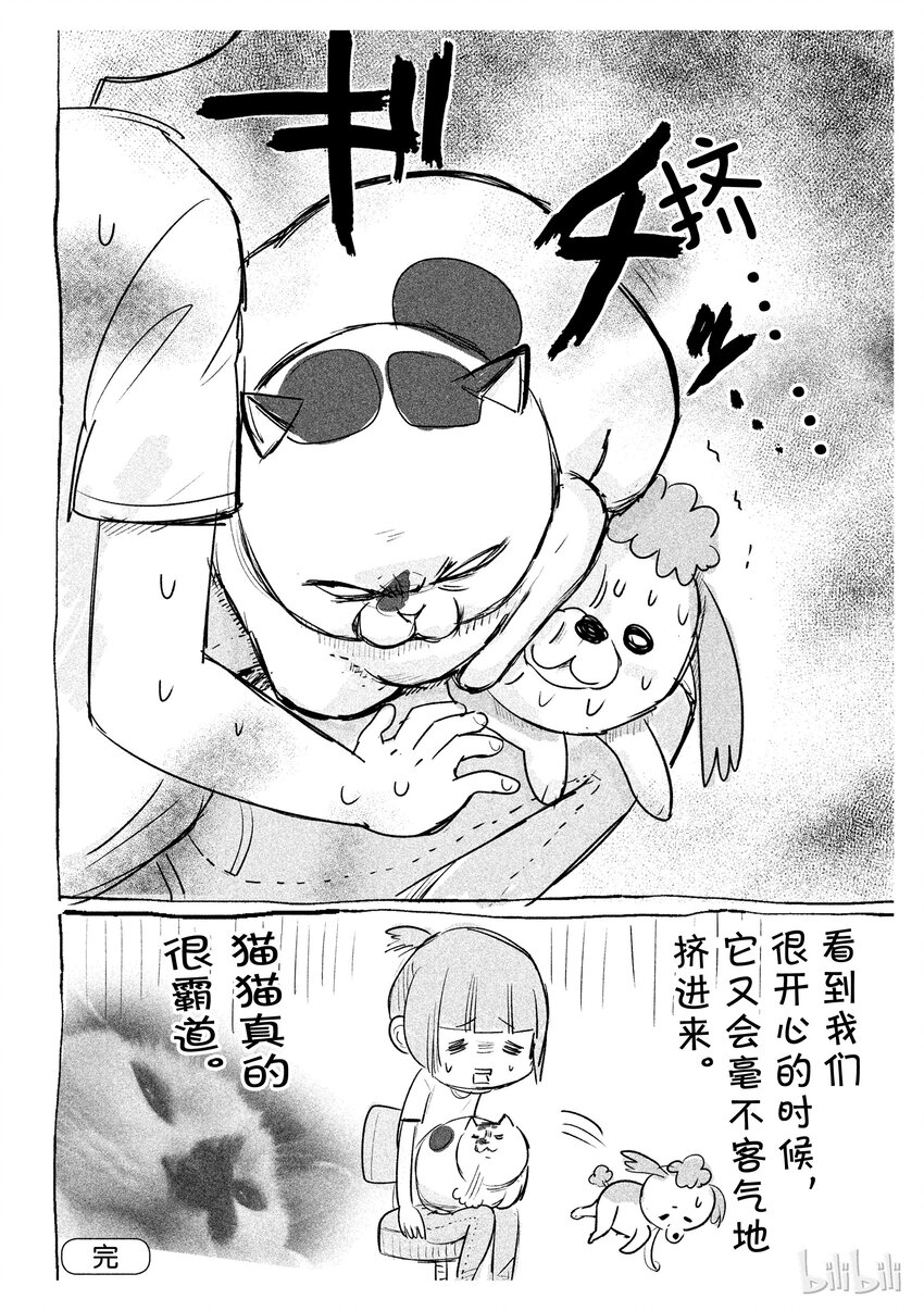 《与汪汪喵喵同居的开心日常》漫画最新章节9免费下拉式在线观看章节第【2】张图片