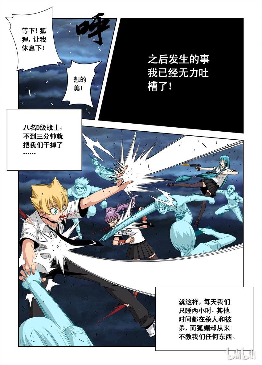 《战国武校》漫画最新章节16 训练结束免费下拉式在线观看章节第【8】张图片