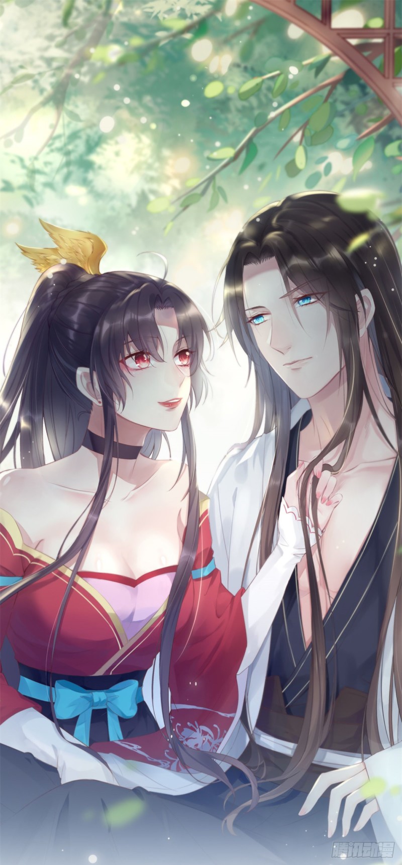 《至尊瞳术师：绝世大小姐》漫画最新章节第一百二十七话 亲亲免费下拉式在线观看章节第【1】张图片