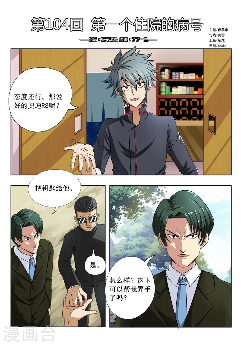 《中华神医》漫画最新章节第104话 第一个住院的病号免费下拉式在线观看章节第【1】张图片