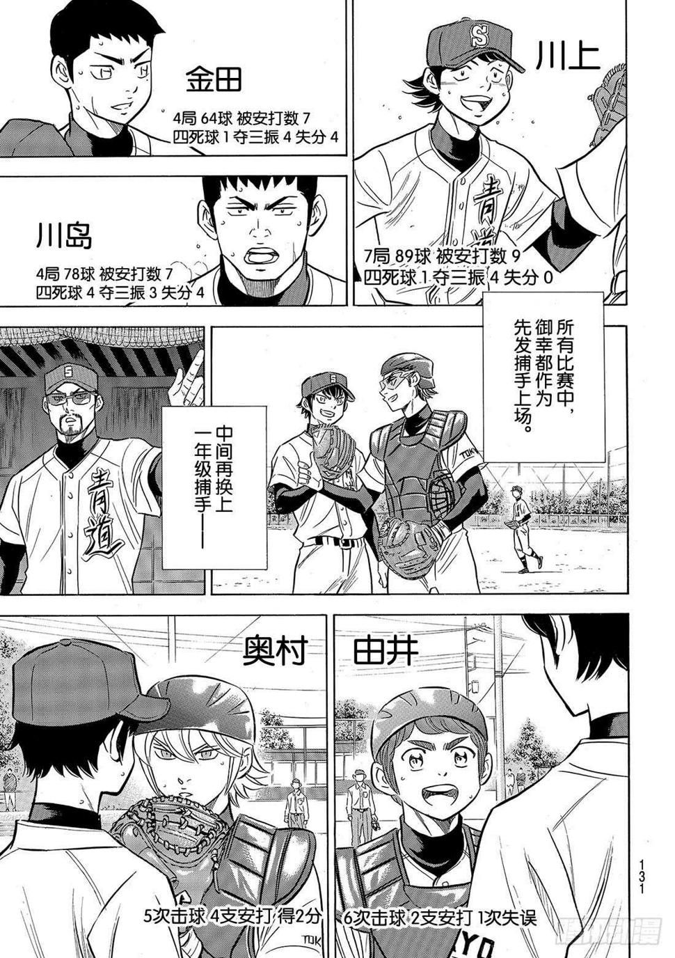 《钻石王牌 act2》漫画最新章节第132话 分界线免费下拉式在线观看章节第【20】张图片