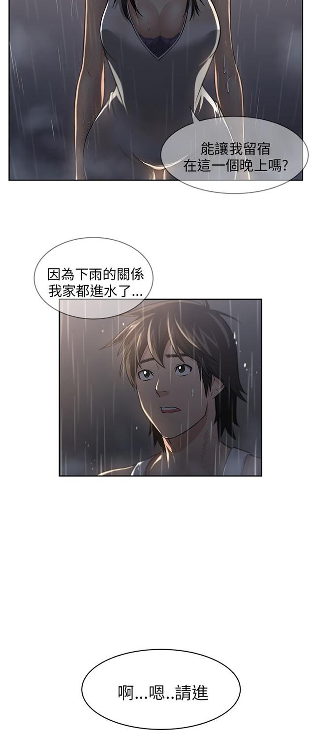 《邻居大叔》漫画最新章节第5话 借宿免费下拉式在线观看章节第【28】张图片