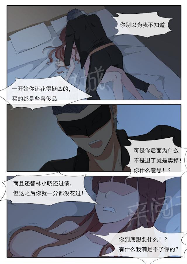 《女神的诱惑之裸贷诱惑》漫画最新章节第62话 你到底想要什么？免费下拉式在线观看章节第【4】张图片