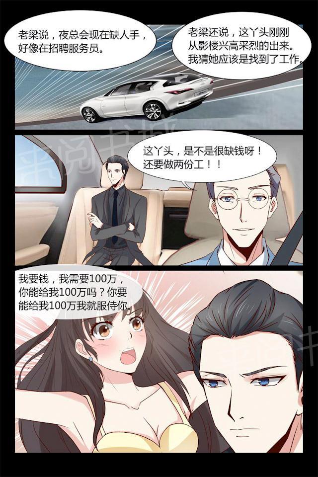 《总裁的契约情人》漫画最新章节第10话 兼职免费下拉式在线观看章节第【5】张图片