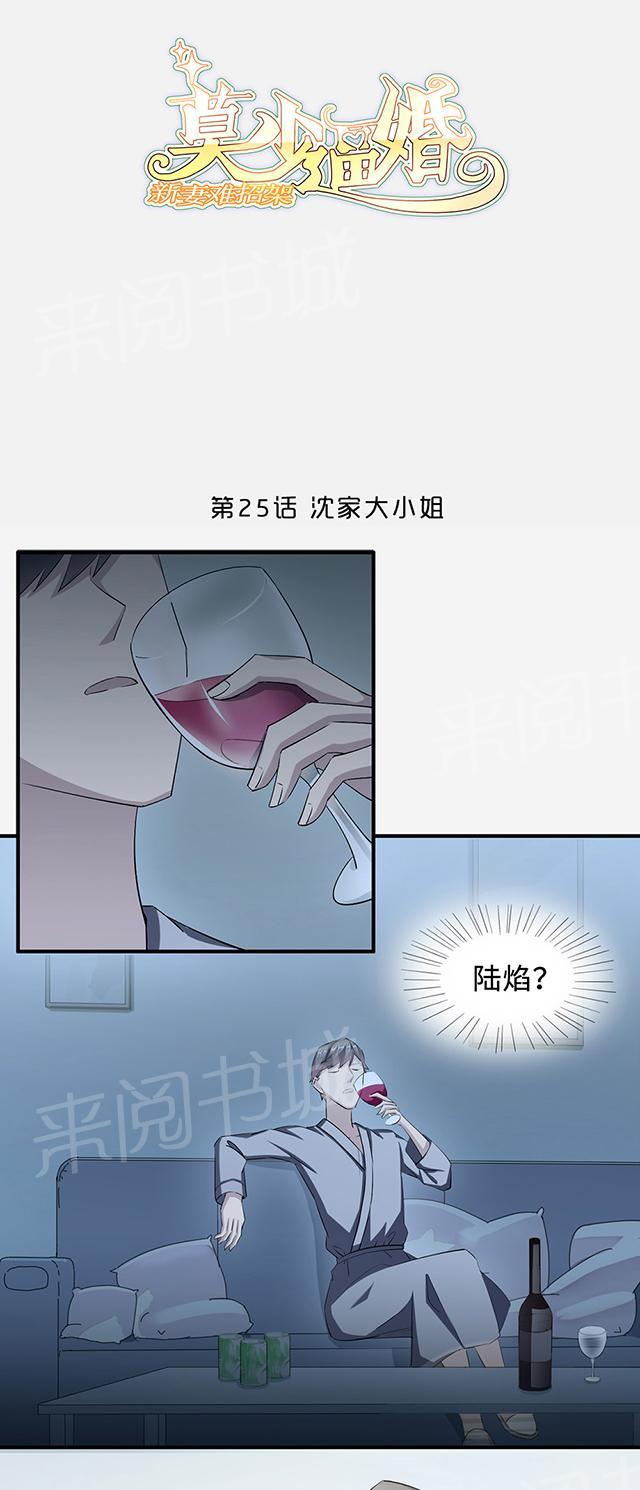 《莫少逼婚，新妻难招架》漫画最新章节第25话 沈家大小姐免费下拉式在线观看章节第【24】张图片