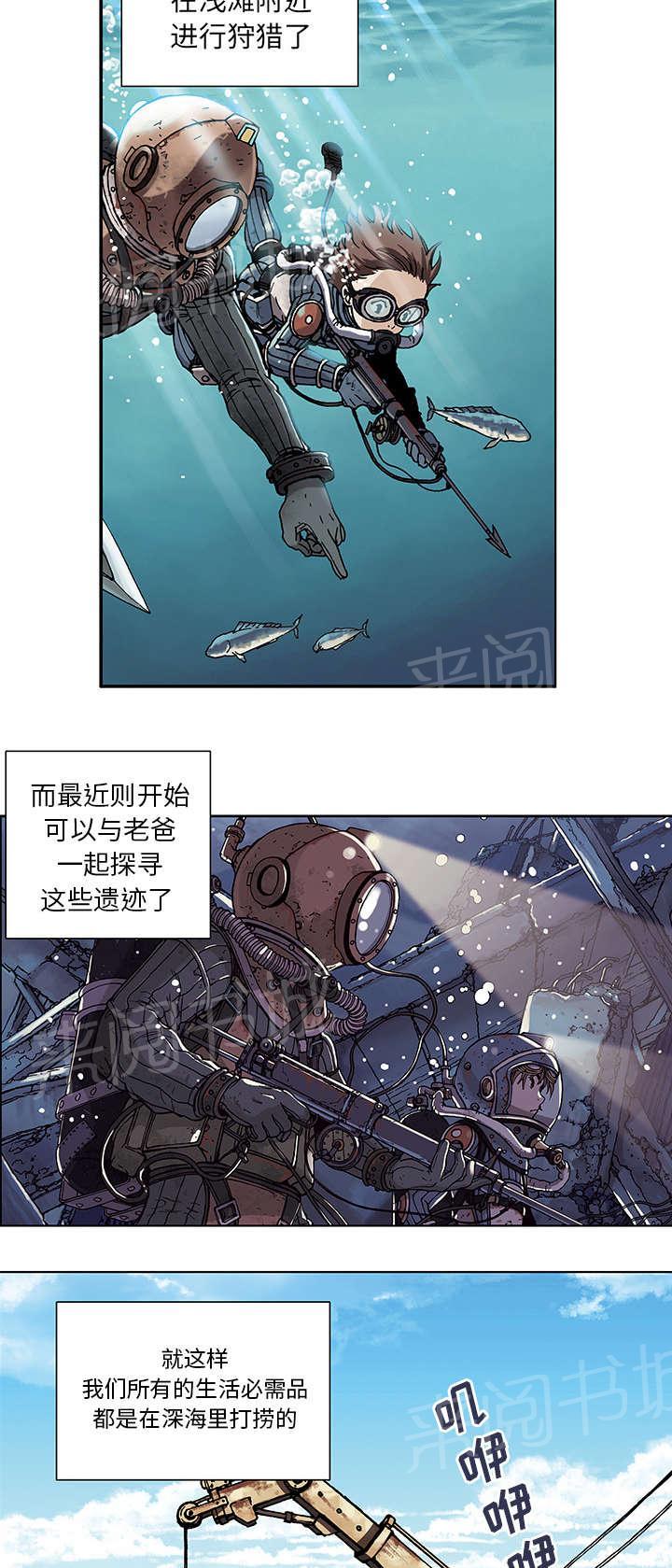 《深海兽》漫画最新章节第2话 幸存者免费下拉式在线观看章节第【13】张图片