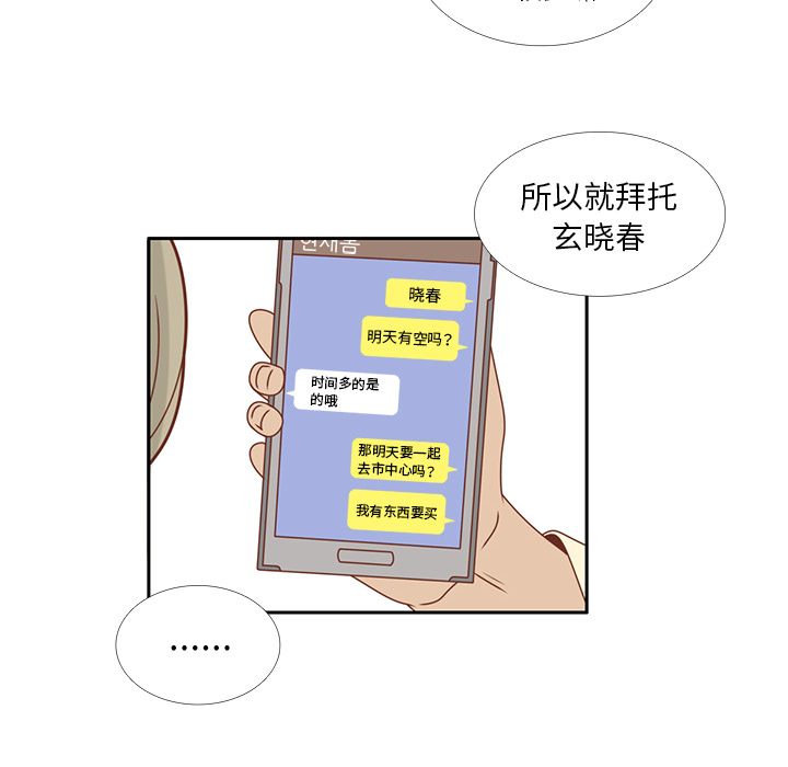 《各自的春天》漫画最新章节第21话 第一次约会 免费下拉式在线观看章节第【73】张图片