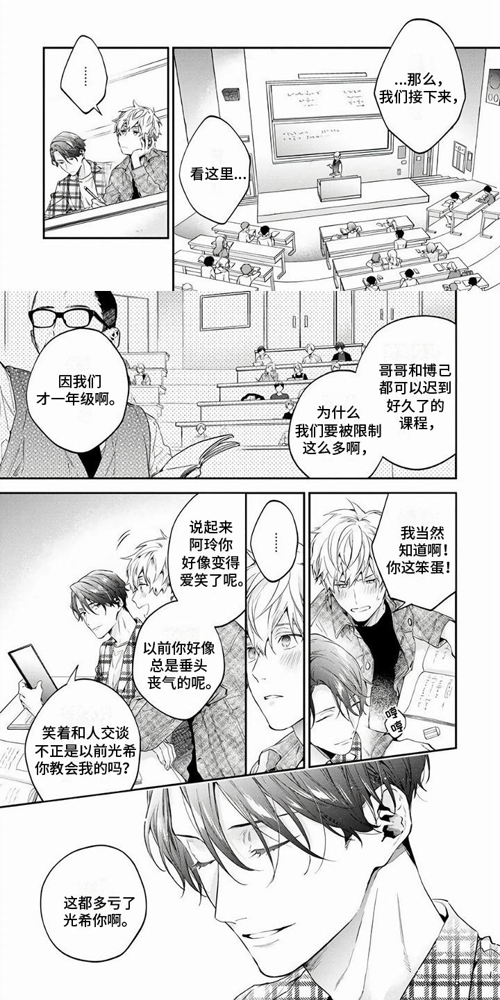 《苦甜陷阱》漫画最新章节第2章：受欢迎免费下拉式在线观看章节第【5】张图片