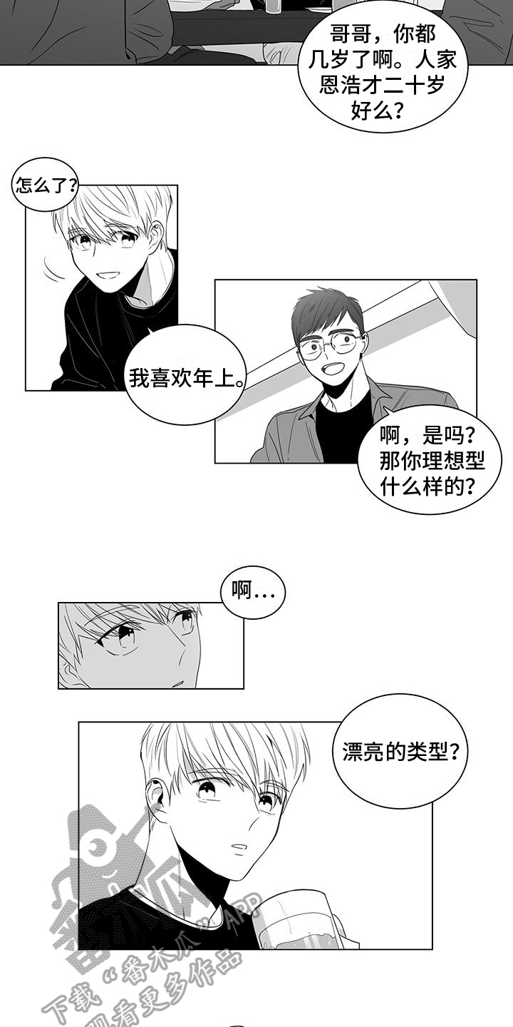 《亲爱的男孩》漫画最新章节第14章：聚会免费下拉式在线观看章节第【5】张图片