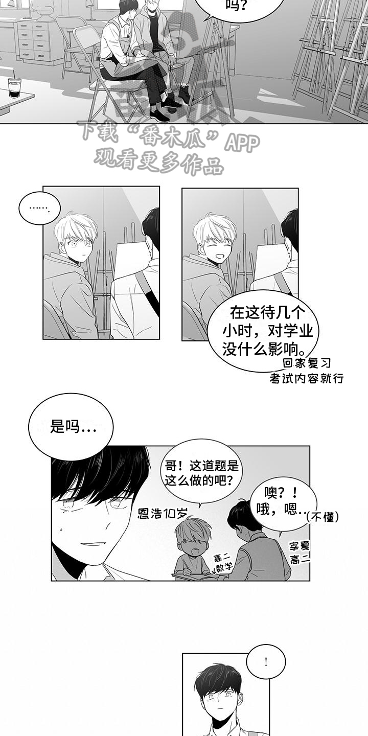 《亲爱的男孩》漫画最新章节第11章：画你免费下拉式在线观看章节第【5】张图片