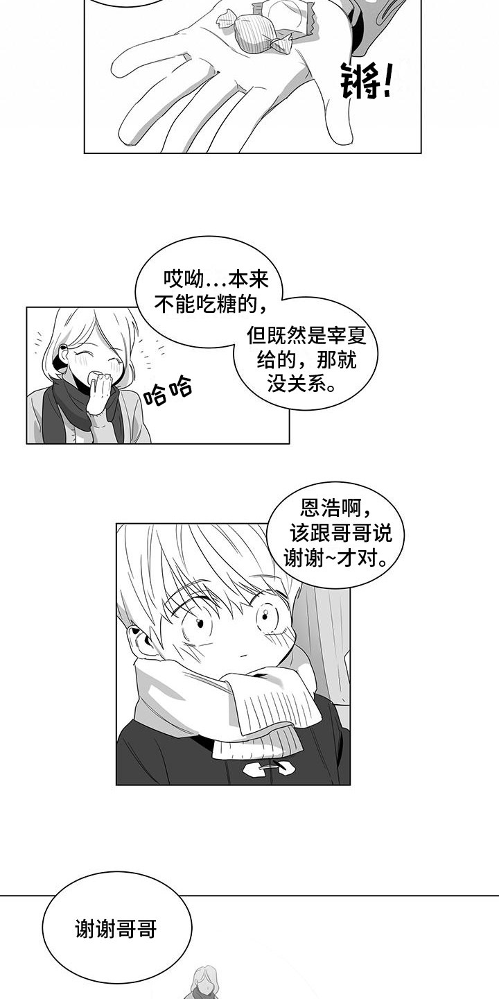 《亲爱的男孩》漫画最新章节第2章：再遇免费下拉式在线观看章节第【11】张图片