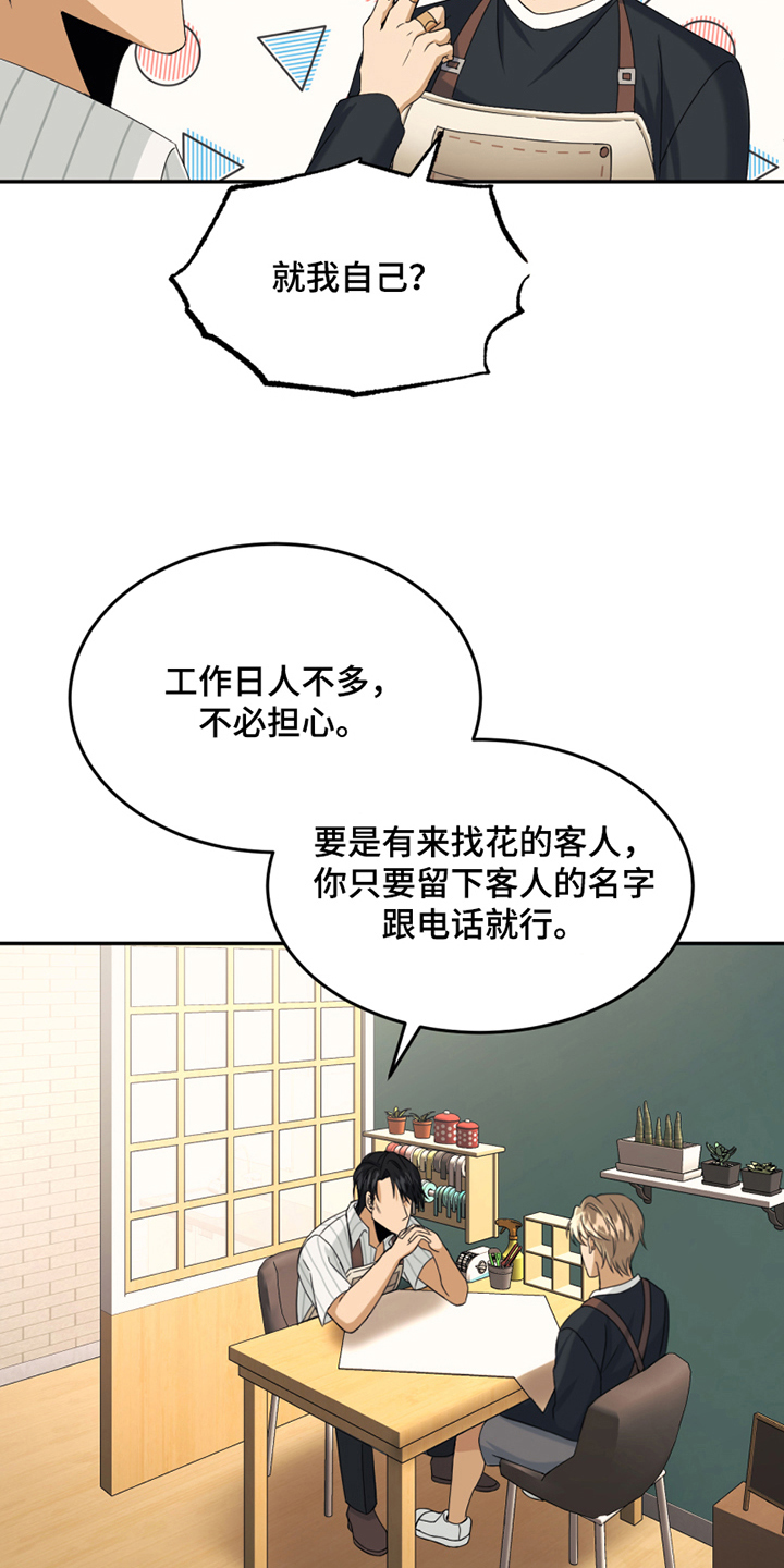 《花店奇缘》漫画最新章节第4章：疑惑免费下拉式在线观看章节第【15】张图片