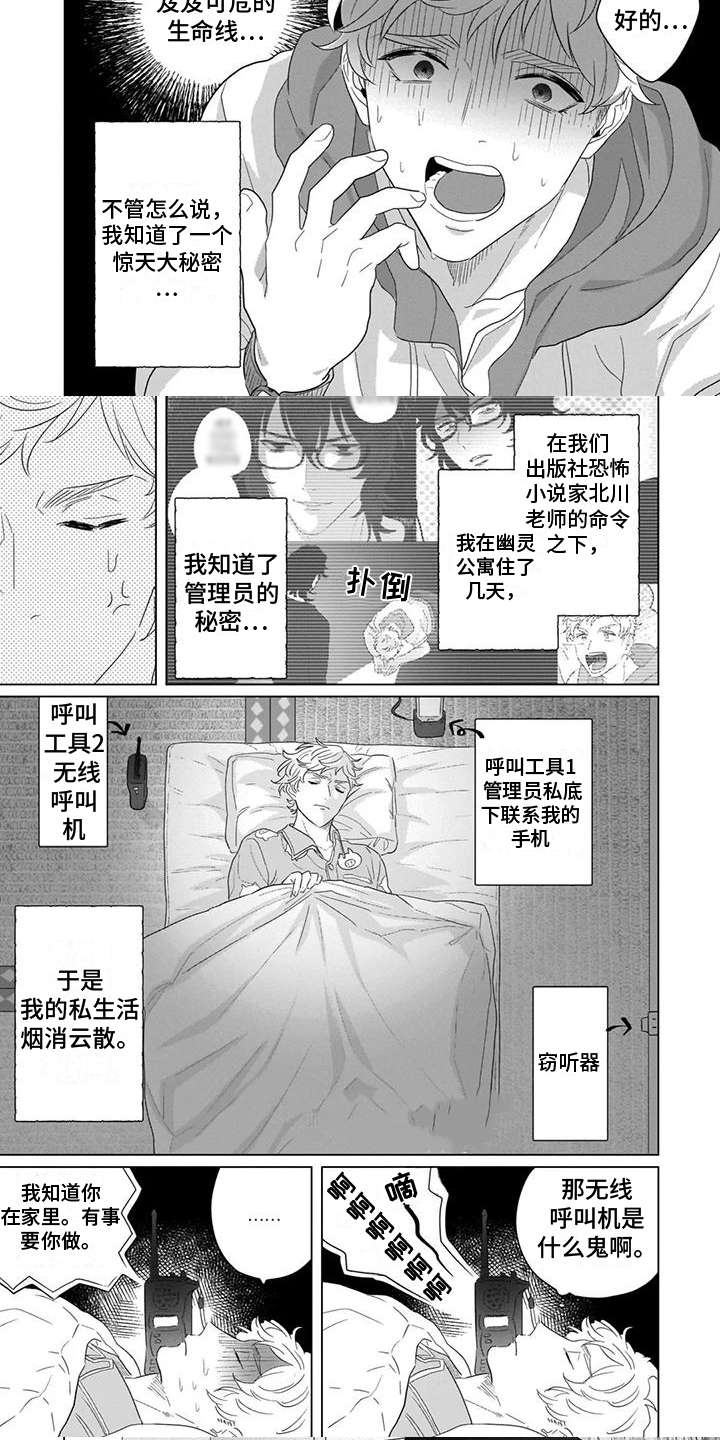 《鬼屋的秘密》漫画最新章节第3章：威胁免费下拉式在线观看章节第【4】张图片