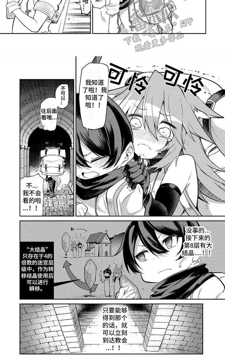 《迷宫女商人》漫画最新章节第9章：比基尼铠甲免费下拉式在线观看章节第【1】张图片