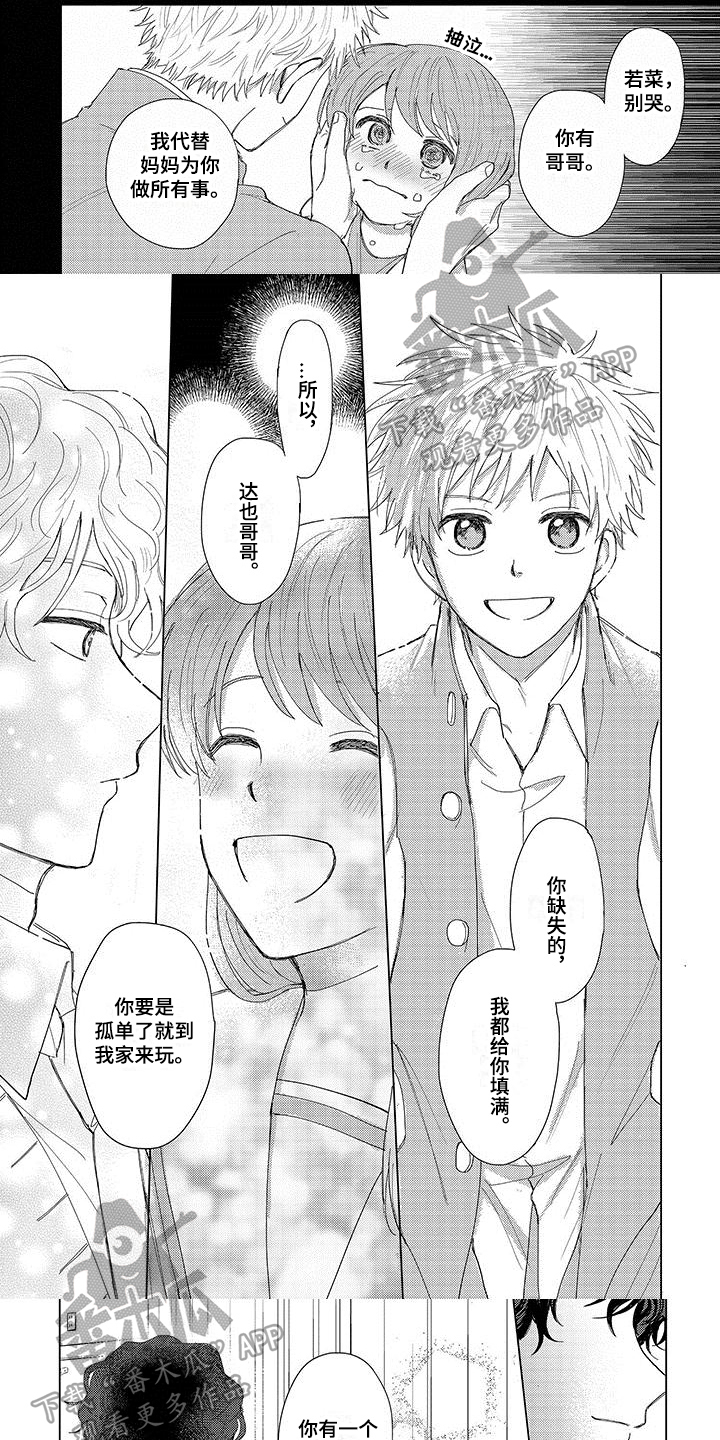 《连接爱》漫画最新章节第12章：安慰免费下拉式在线观看章节第【3】张图片