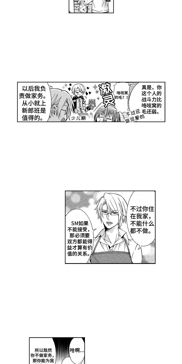 《束缚男友》漫画最新章节第5章：讨价还价免费下拉式在线观看章节第【11】张图片