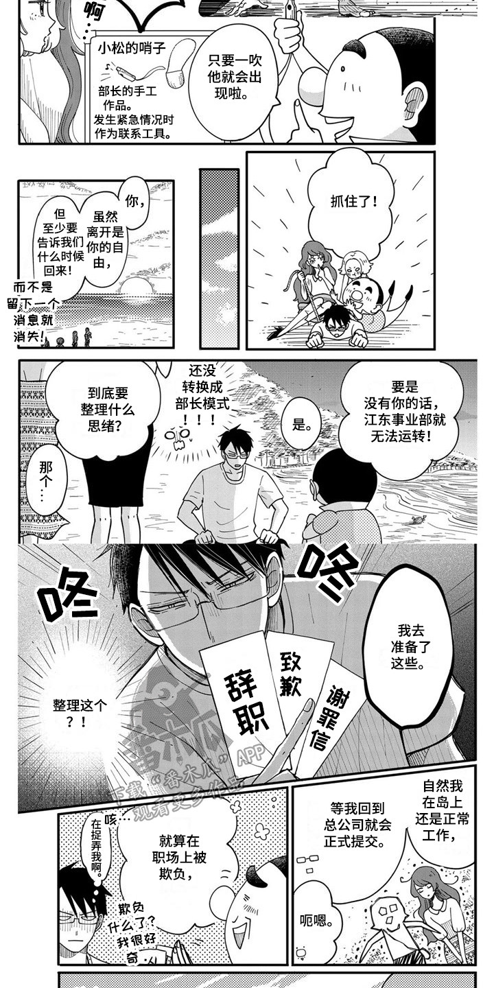 《荒岛事务所》漫画最新章节第26章：下决心免费下拉式在线观看章节第【6】张图片