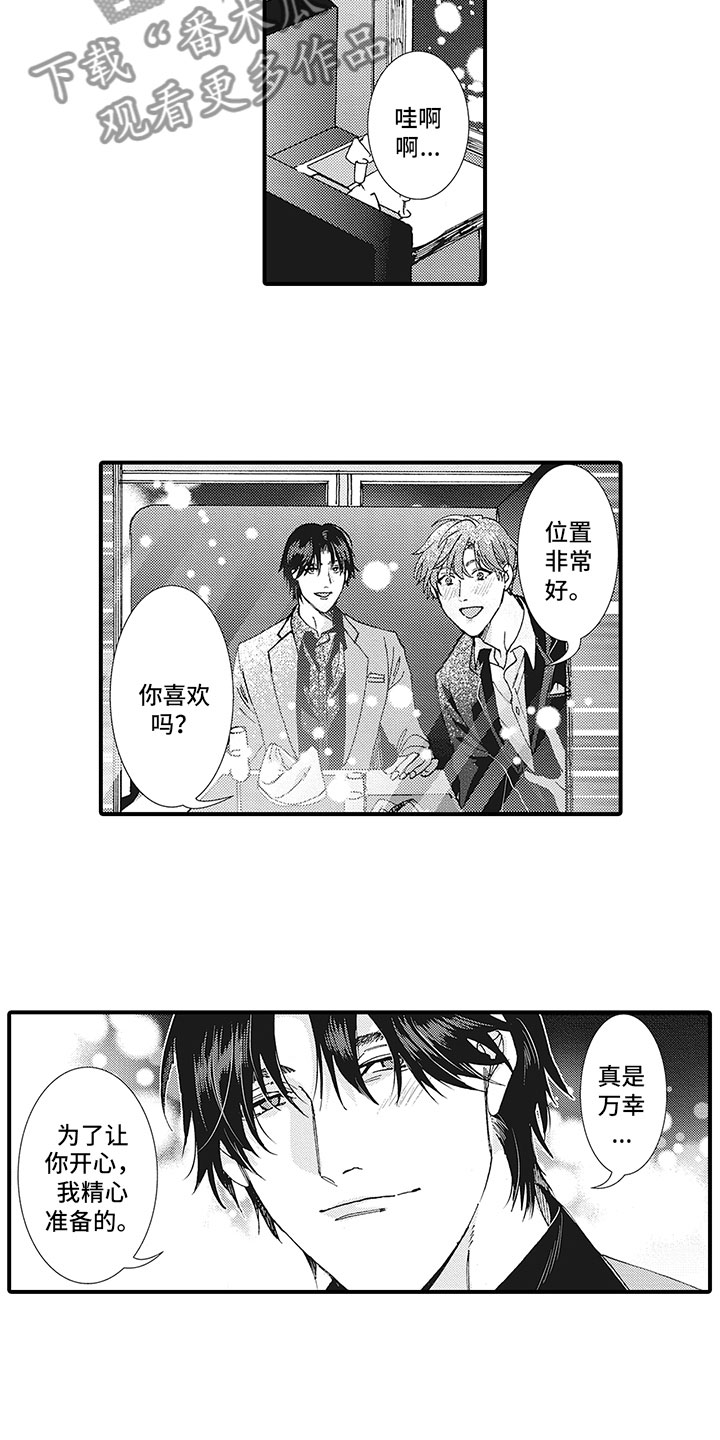 《像王子一样的男人》漫画最新章节第22章：共进晚餐免费下拉式在线观看章节第【2】张图片