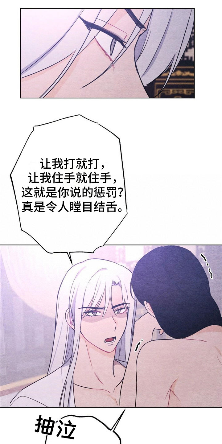 《银狼的疼爱》漫画最新章节第17章：惩罚免费下拉式在线观看章节第【6】张图片