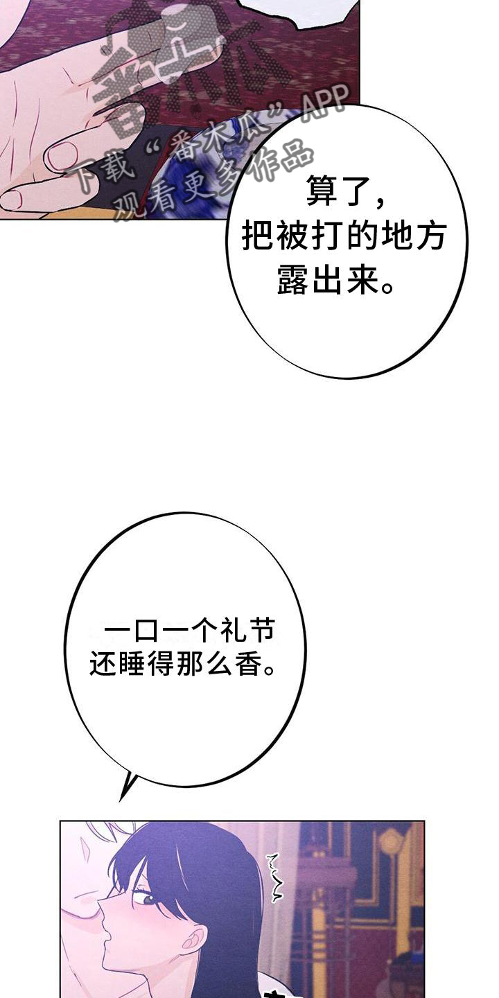 《银狼的疼爱》漫画最新章节第18章：擦药免费下拉式在线观看章节第【18】张图片