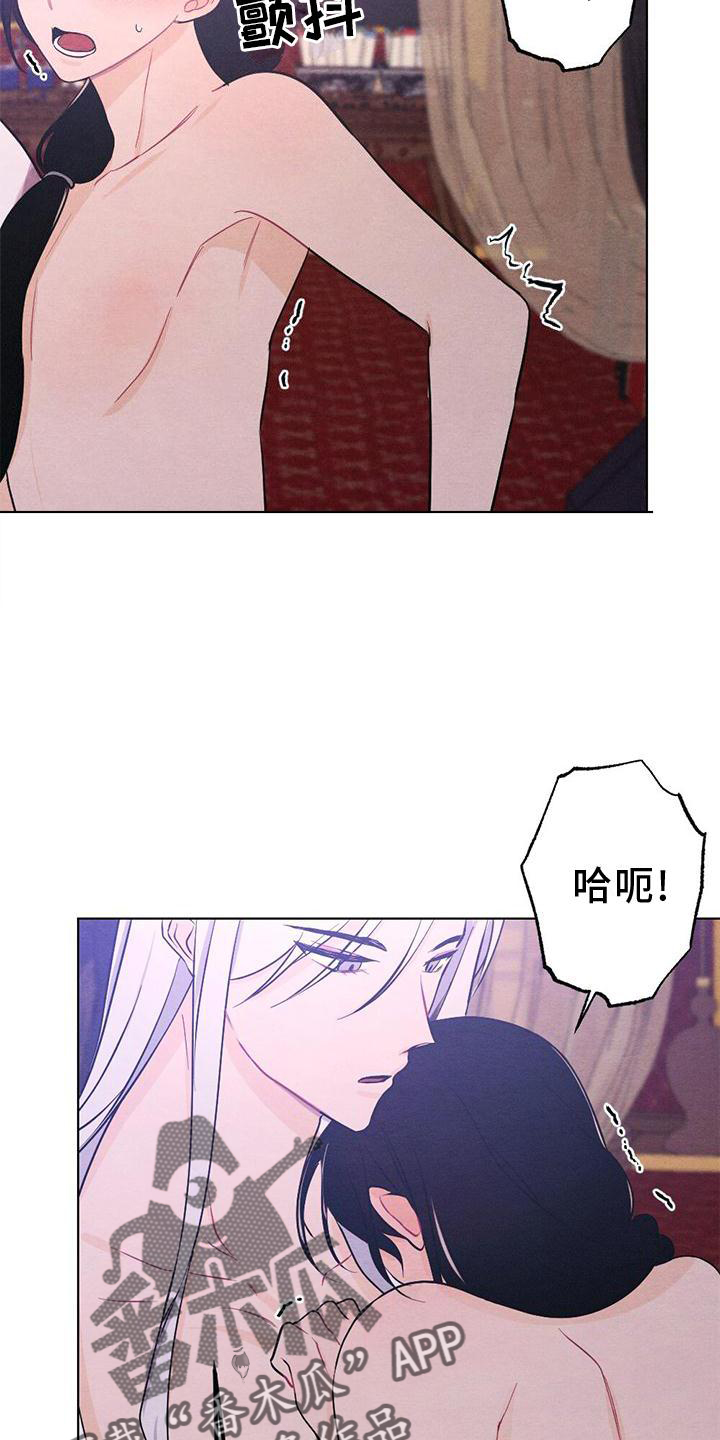 《银狼的疼爱》漫画最新章节第18章：擦药免费下拉式在线观看章节第【16】张图片