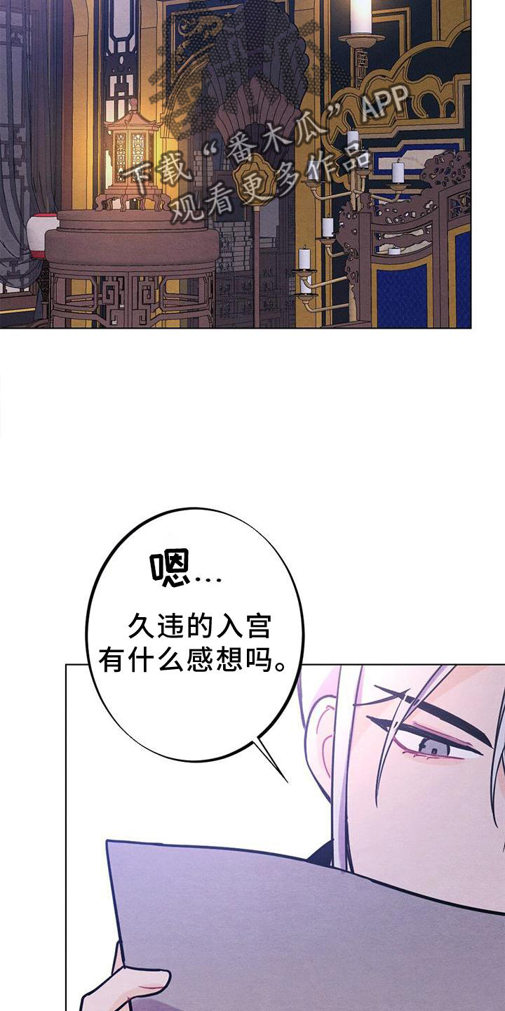 《银狼的疼爱》漫画最新章节第38章：进宫免费下拉式在线观看章节第【2】张图片